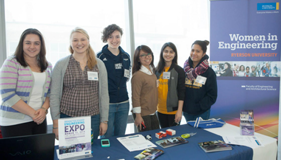 Ryerson Women in Engineering team